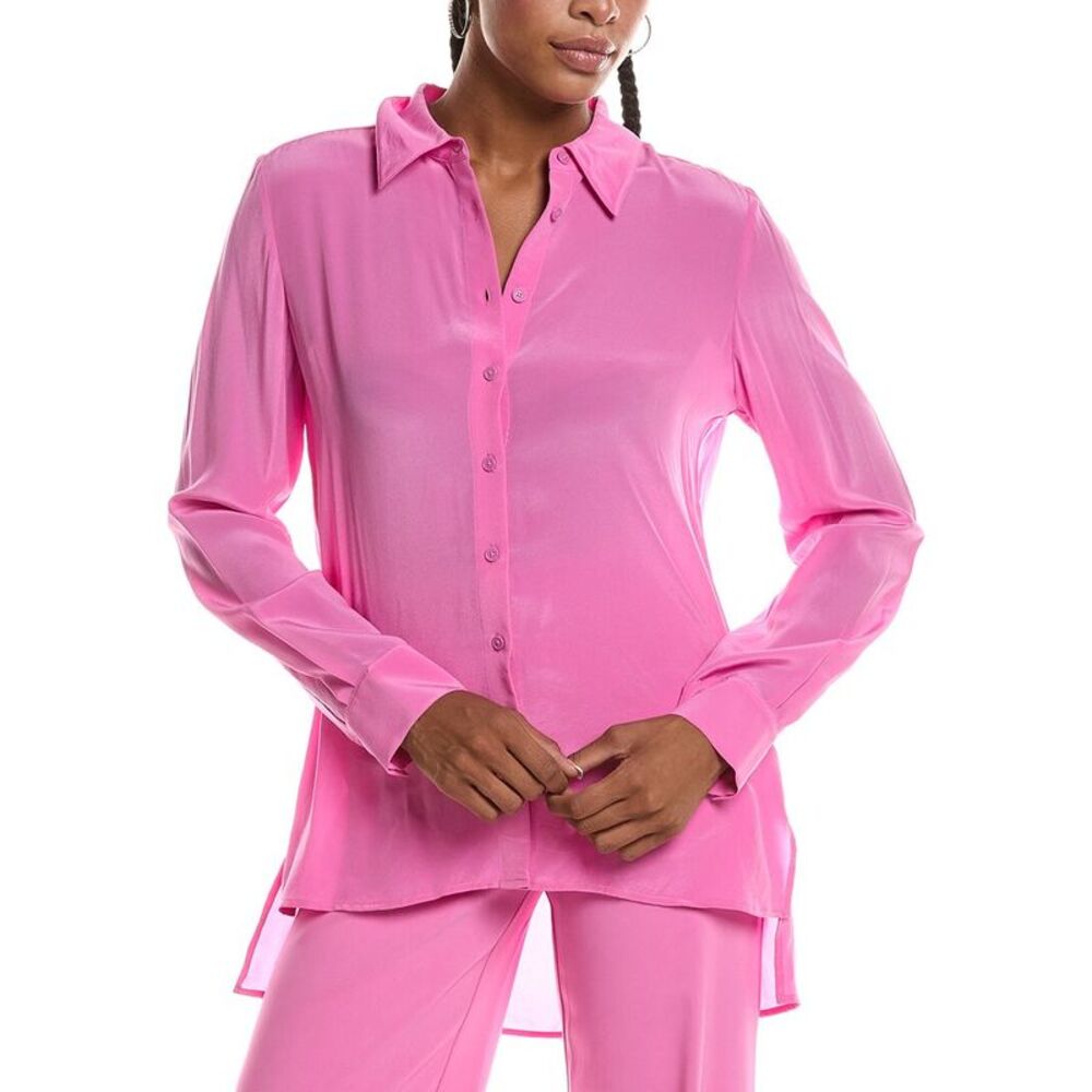 Diane Von Furstenberg Womens  Ellie Silk Blouse